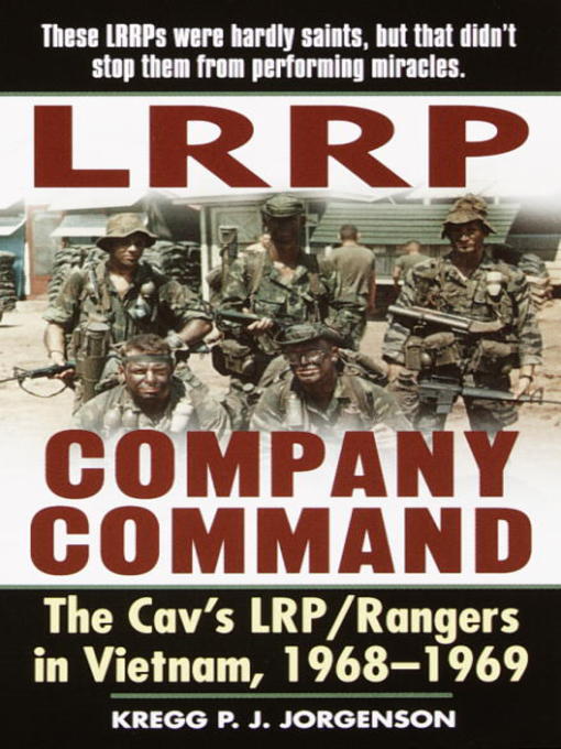 Title details for LRRP Company Command by Kregg P. Jorgenson - Available